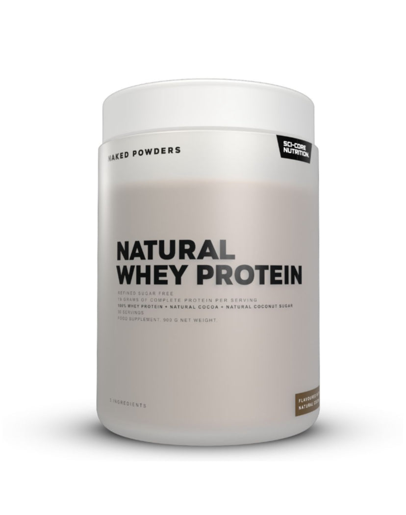 Natural Whey Protein + Natural Cocoa + Coconut Sugar - 900g