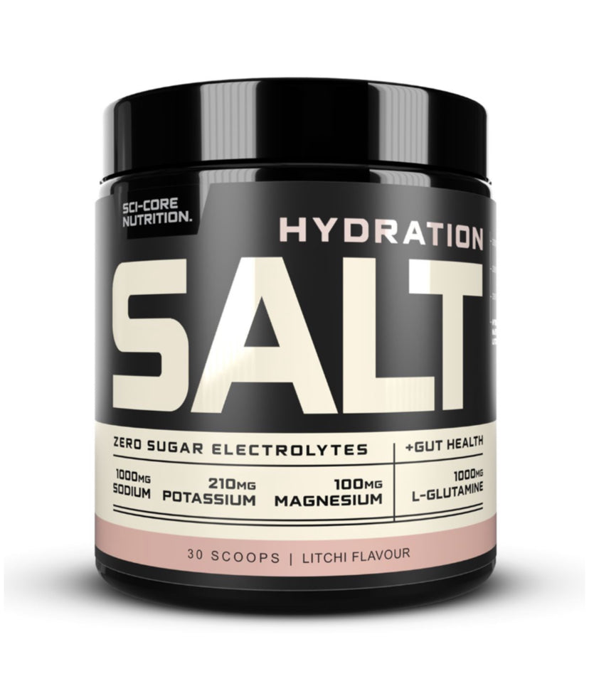 Hydration Salt - Zero Sugar Electrolytes - 30 Servings - Litchi