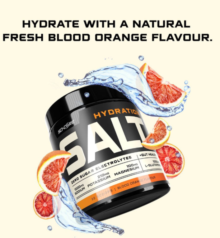 Hydration Salt - Zero Sugar Electrolytes -30 servings - Blood Orange
