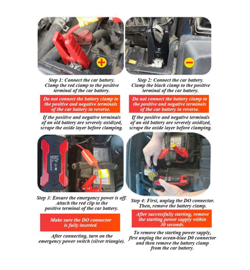 28000mAh Car Battery Jump Starter