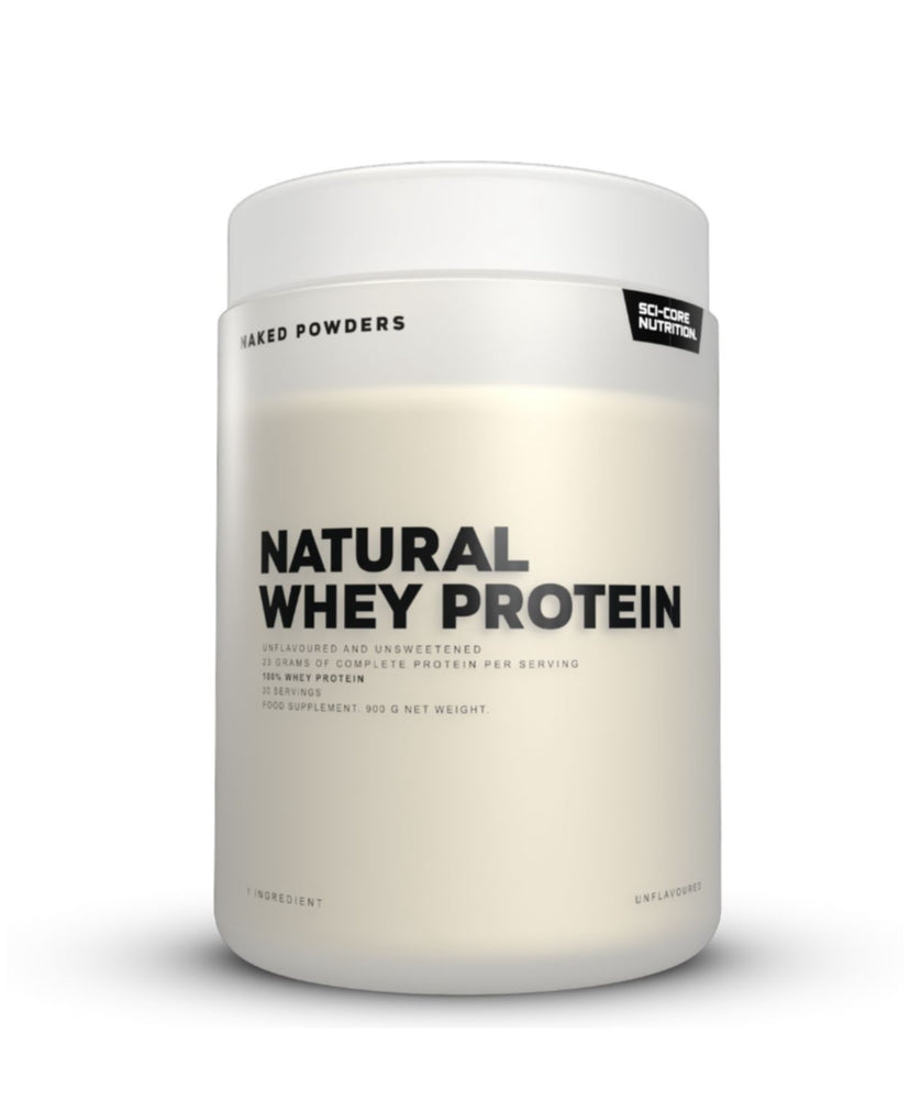 Natural Whey Protein - 900g - Unflavoured - Naked Powders